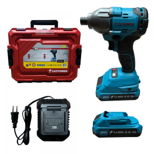 Catpower 4222 Kömürsüz Darbeli Torklu Matkap 20V 2x2,0Ah Çift Akü