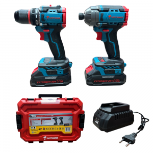 Catpower 5135 20V Kömürsüz Matkap ve Tork Vidalama Seti 350Nm 2x2,0Ah