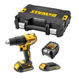 Dewalt DCD777S2T Kömürsüz Darbesiz Matkap 18V 1.5Ah Çift Akü