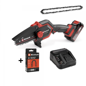Einhell GE-PS 18/15 Li BL Kömürsüz Akülü Budama Testeresi 1x2.5 Ah Akü ve +1 Zincir Dahil