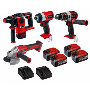 Einhell Kit22 18V Kömürsüz Matkap Taşlama Tork ve Delici Matkap Seti 5.2Ah