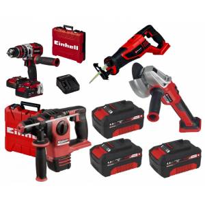 Einhell Kit9 Akülü Kırıcı Tilki Kuyruğu Taşlama  ve Matkap Seti