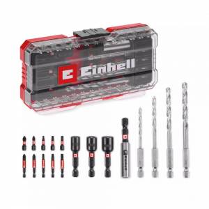 Einhell S-CASE Delici ve Bits Uç Seti 18 parça 49108709