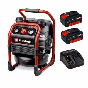 Einhell Silenzzo 18/160 Akülü Sessiz Hava Kompresörü 2x4.0Ah Akülü