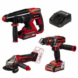 Einhell TE-TK 18/3 Li +2 (CD+AG+HD) Akülü Alet Seti 4257242