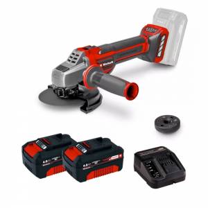 Einhell TP-AG 18/125 CE Q Li Kömürsüz Devir Ayarlı Avuç Taşlama 2x4,0Ah Akülü