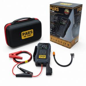 Pars PR1085 Jump Starter Akü Takviye ve Lastik Şişirme Pompası 13000mAh Dijital